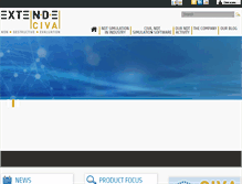 Tablet Screenshot of extende.com